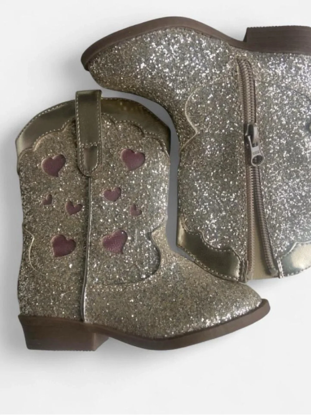Toddler Glitter Western Cowboy Boots